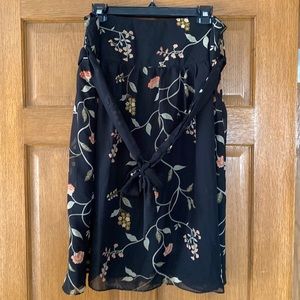 Adorable flowered skirt!